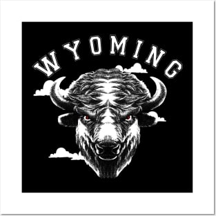 Wyoming Bison Posters and Art